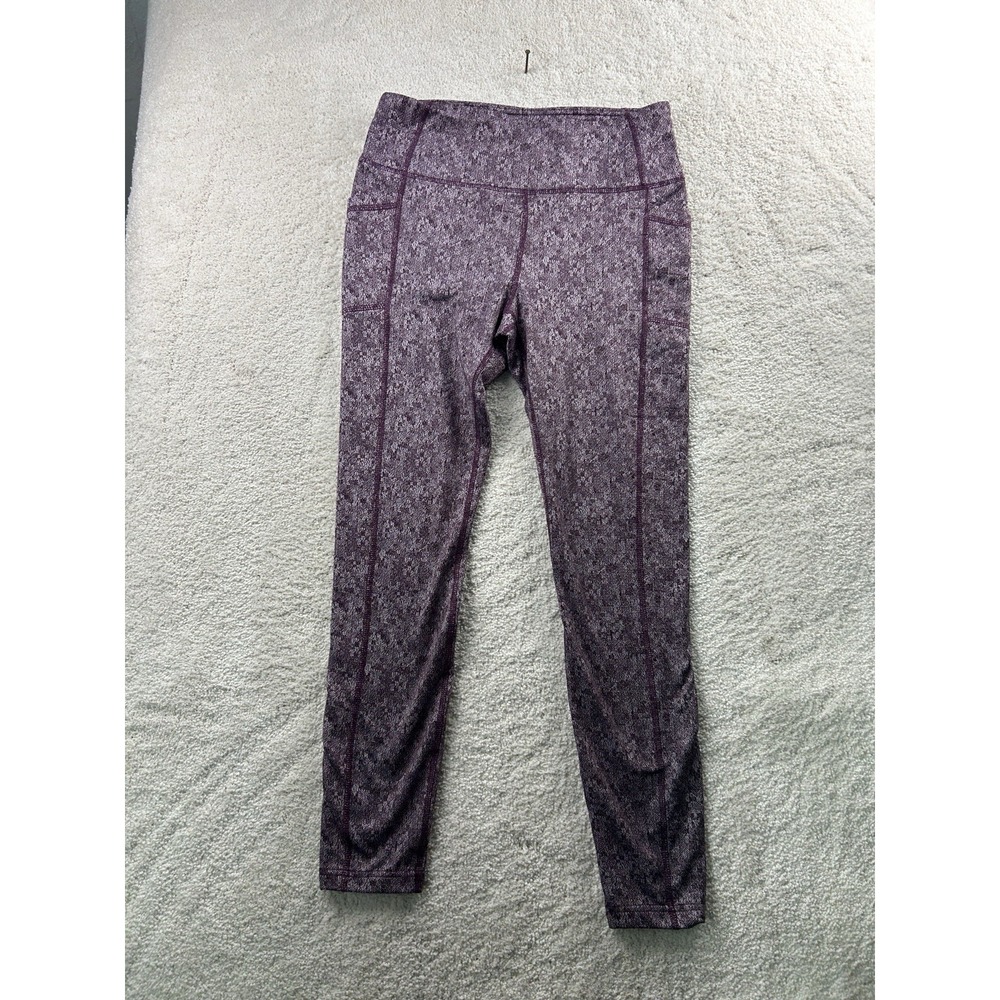 Mondetta Performance‎ + Luxury Leggings Womens M Purple Athletic Ankle